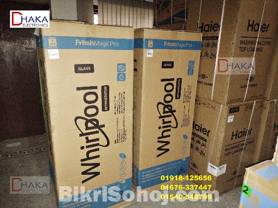 Whirlpool 236L Fresh Magic Pro Floral X Frost Refrigerator